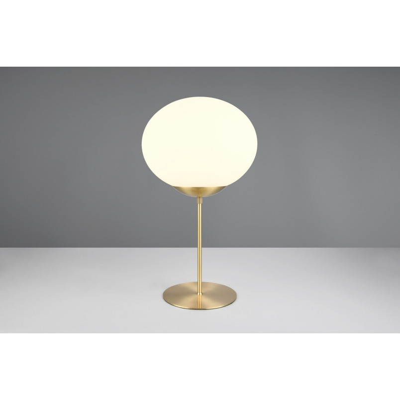 Lampa stołowa szklana kula Fomento | Trio - Elegancki design