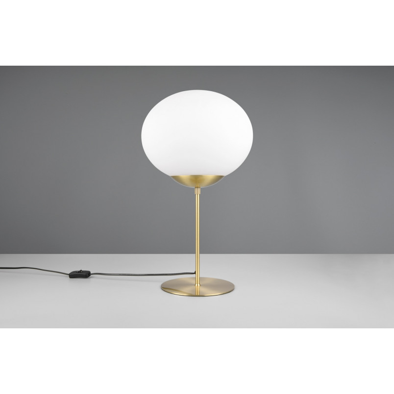Lampa stołowa szklana kula Fomento | Trio - Elegancki design