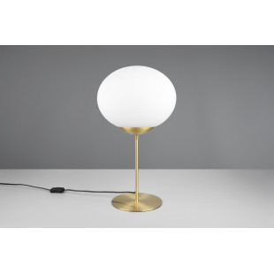 Lampa stołowa szklana kula Fomento | Trio - Elegancki design