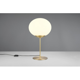 Lampa stołowa szklana kula Fomento | Trio - Elegancki design