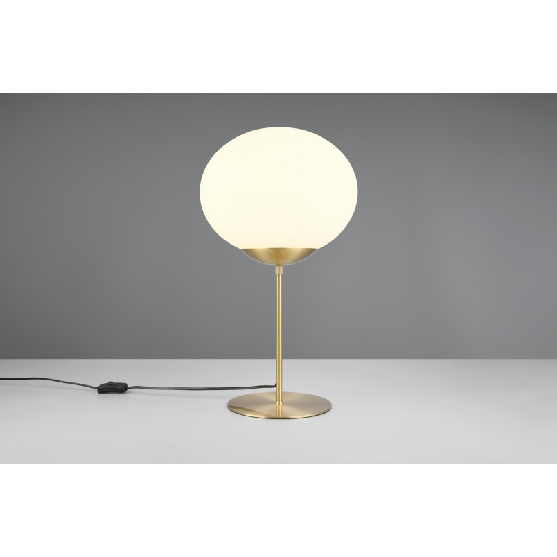Lampa stołowa szklana kula Fomento | Trio - Elegancki design