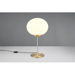 Lampa stołowa szklana kula Fomento | Trio - Elegancki design