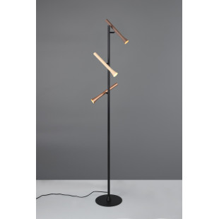 Lampa podłogowa Trio 3-punktowa LED | Ściemniacz, 150cm