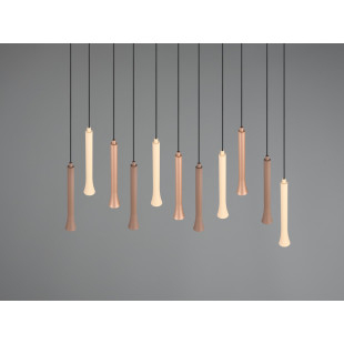 Lampa wisząca LED Trio - Regulacja koloru | 115cm