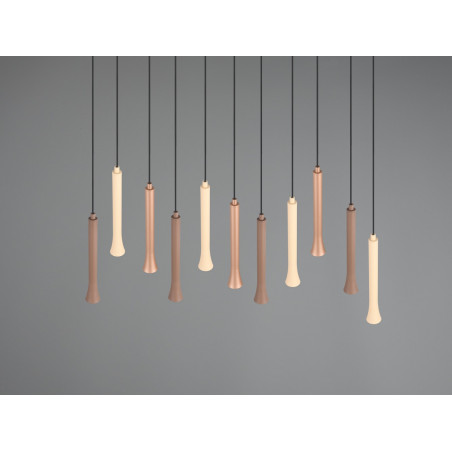 Lampa wisząca LED Trio - Regulacja koloru | 115cm