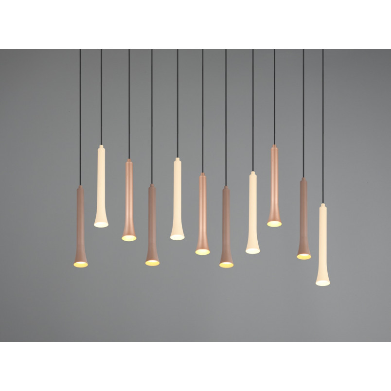 Lampa wisząca LED Trio - Regulacja koloru | 115cm