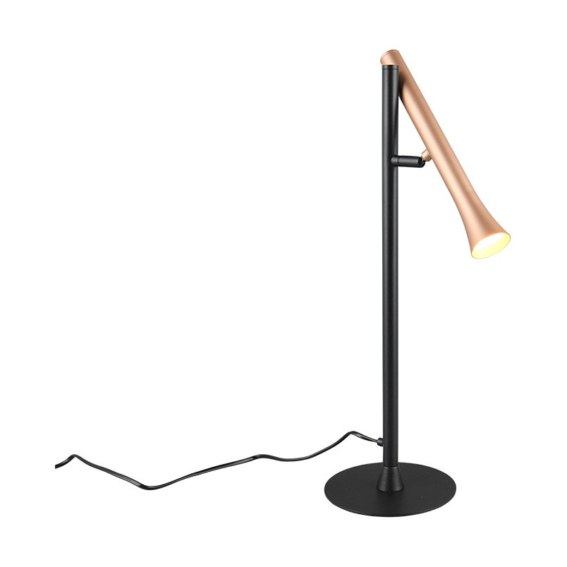 Lampa biurkowa LED Trio | Brąz/Czarny, Ściemniacz - Kup Teraz!