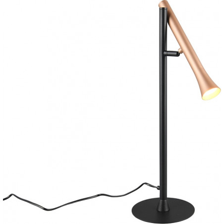 Lampa biurkowa LED Trio | Brąz/Czarny, Ściemniacz - Kup Teraz!