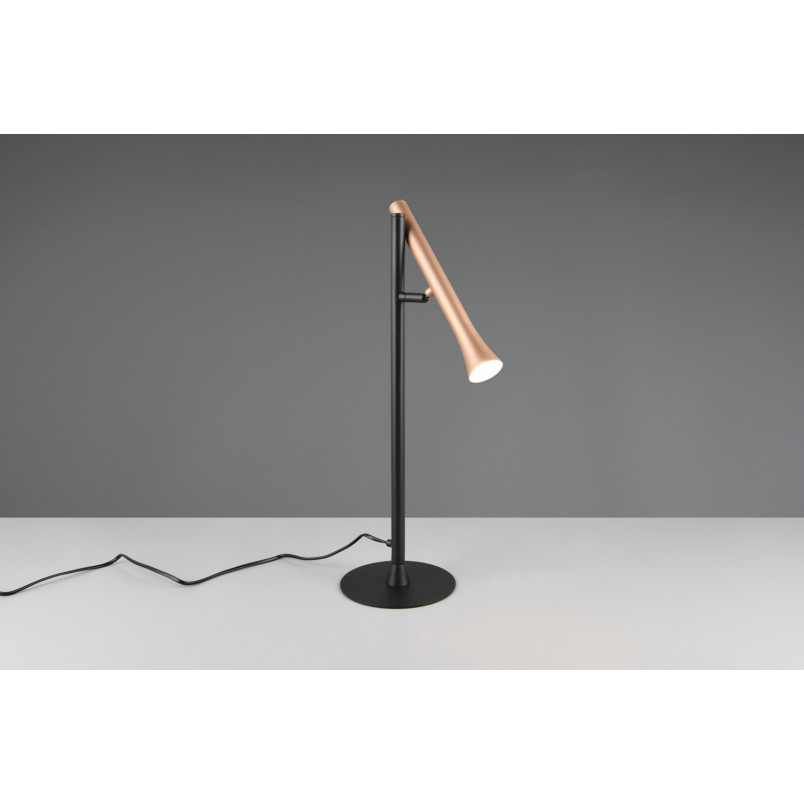 Lampa biurkowa LED Trio | Brąz/Czarny, Ściemniacz - Kup Teraz!