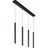Lampa wisząca LED czarna Lucide - Lorenz IV 120cm | Sklep z lampami