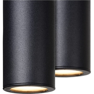 Lampa wisząca LED czarna Lucide - Lorenz IV 120cm | Sklep z lampami