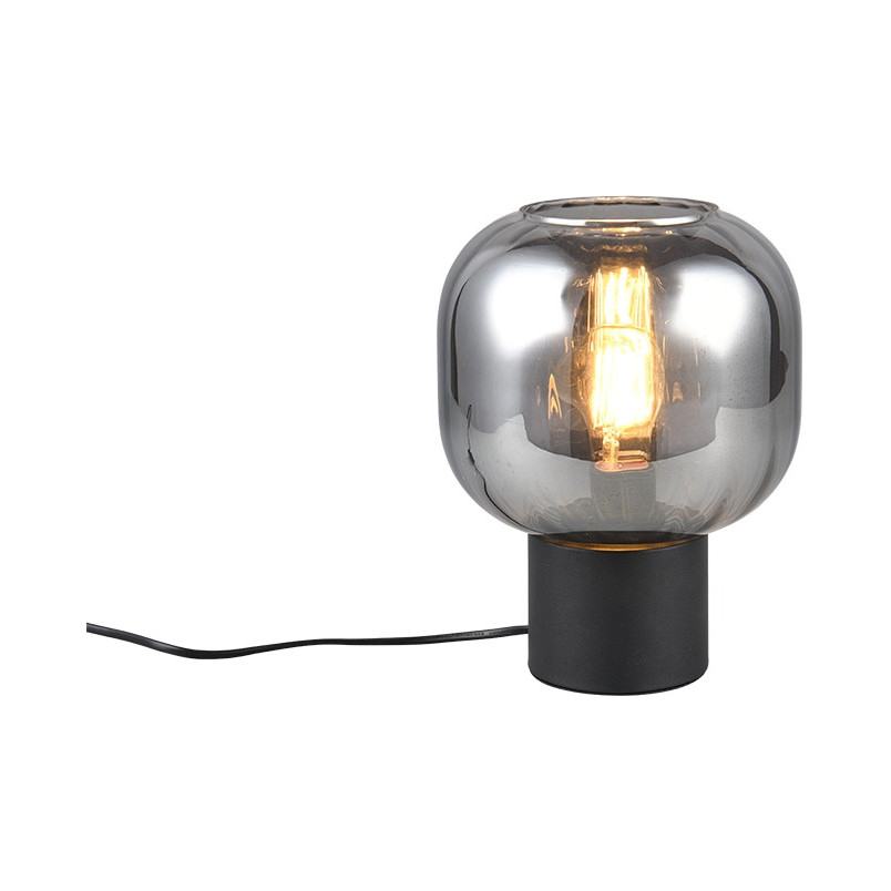Lampa Trio Diva: Szklana, Chrom / Czarny Mat - Kup Teraz!