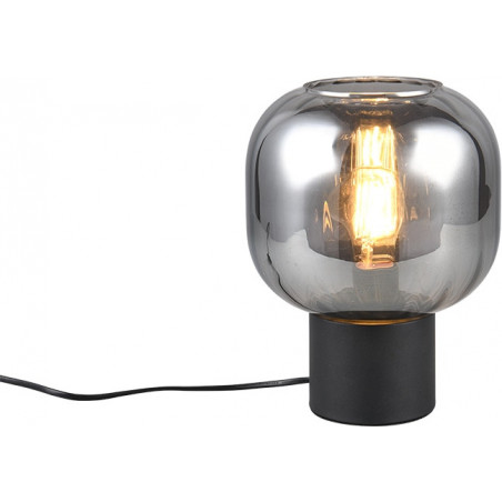 Lampa Trio Diva: Szklana, Chrom / Czarny Mat - Kup Teraz!