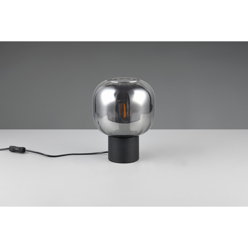 Lampa Trio Diva: Szklana, Chrom / Czarny Mat - Kup Teraz!