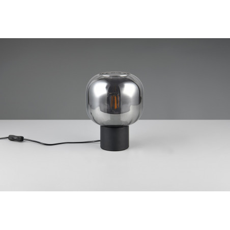 Lampa Trio Diva: Szklana, Chrom / Czarny Mat - Kup Teraz!