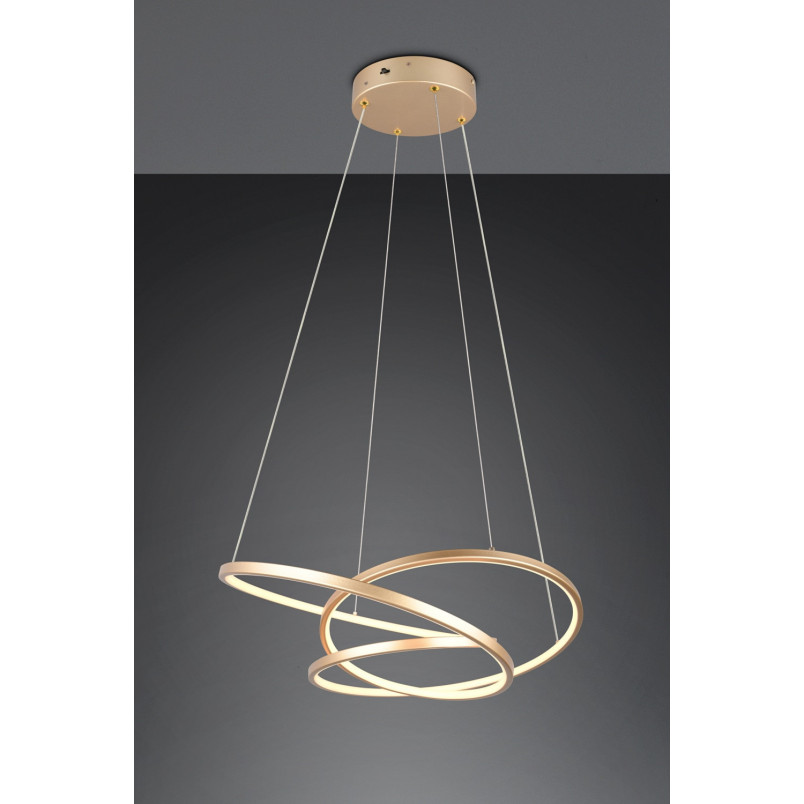Lampa Wisząca LED Darvin Trio: Nowoczesny Design i Regulacja Światła