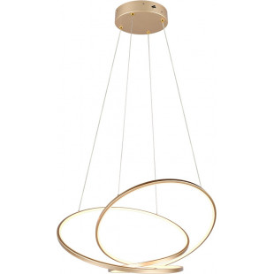 Lampa wisząca Darvin LED Trio | Złota, Nowoczesna, Regulacja Światła