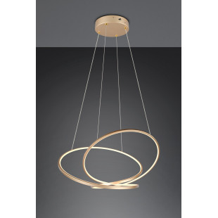 Lampa wisząca Darvin LED Trio | Złota, Nowoczesna, Regulacja Światła