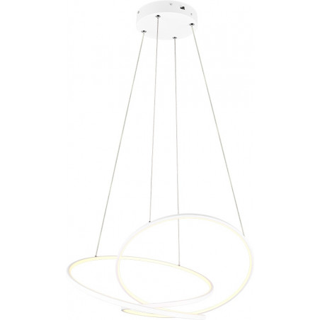 Lampa Wisząca LED Darvin Biała Trio | Nowoczesne Oświetlenie