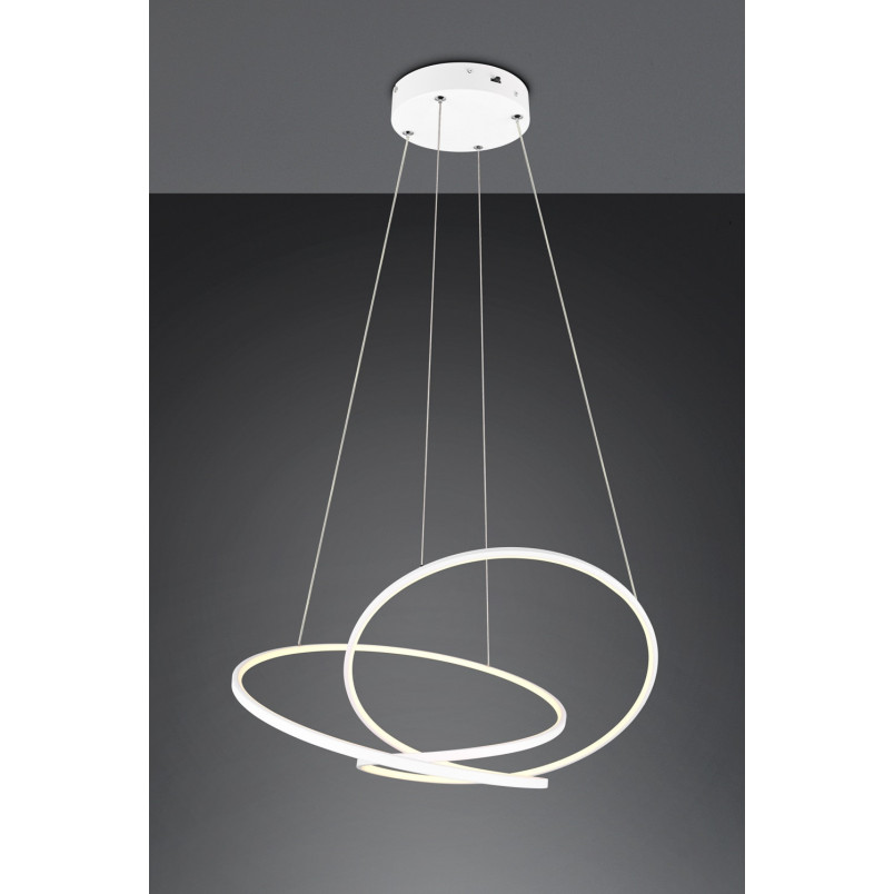 Lampa Wisząca LED Darvin Biała Trio | Nowoczesne Oświetlenie