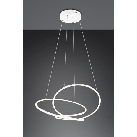 Lampa Wisząca LED Darvin Biała Trio | Nowoczesne Oświetlenie