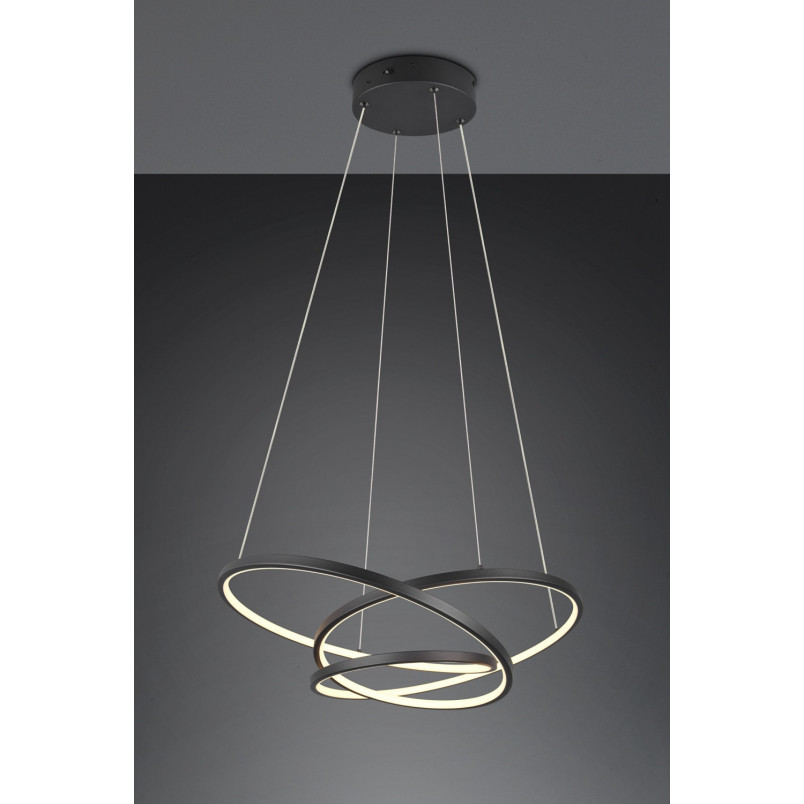 Lampa wisząca LED Darvin Trio | Nowoczesny design, regulacja światła