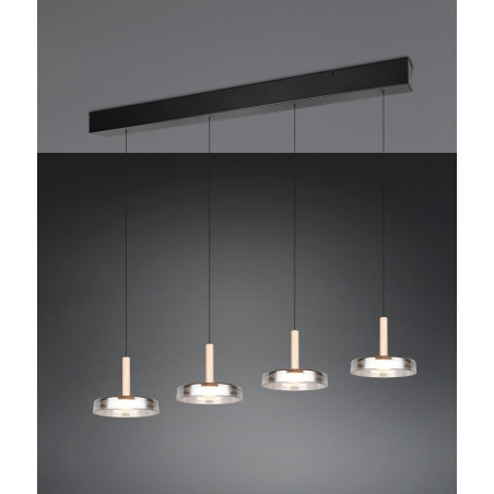 Lampa wisząca Celeste LED Trio | Nowoczesny design, 115cm