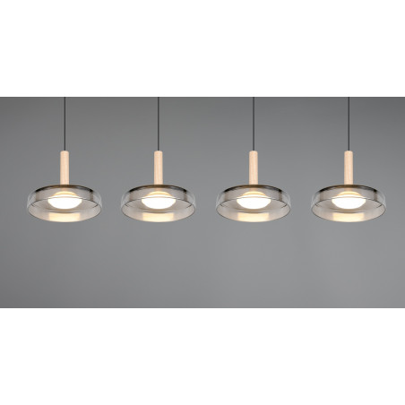 Lampa wisząca Celeste LED Trio | Nowoczesny design, 115cm