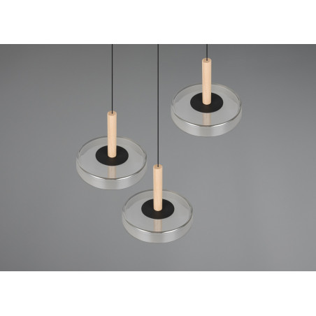 Lampa wisząca Celeste Trio - Nowoczesny design LED