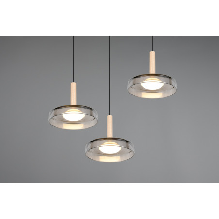 Lampa wisząca Celeste Trio - Nowoczesny design LED