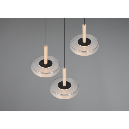 Lampa wisząca Celeste Trio - Nowoczesny design LED