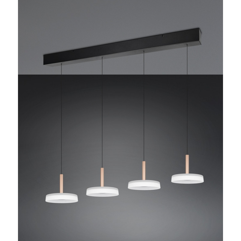 Lampa wisząca Celeste LED Trio - Nowoczesny design, 115cm