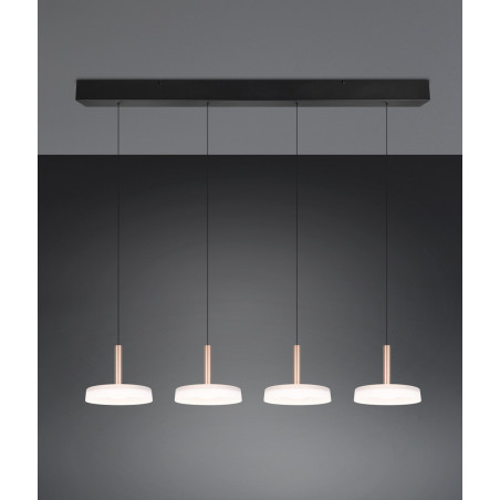 Lampa wisząca Celeste LED Trio - Nowoczesny design, 115cm