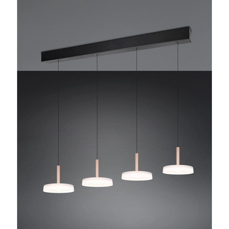 Lampa wisząca Celeste LED Trio - Nowoczesny design, 115cm
