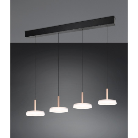 Lampa wisząca Celeste LED Trio - Nowoczesny design, 115cm