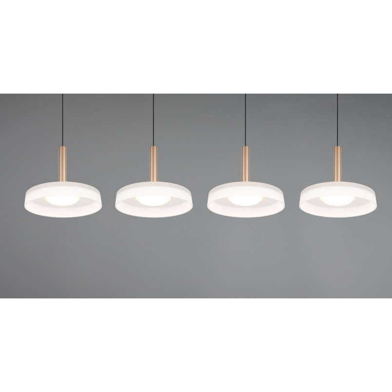 Lampa wisząca Celeste LED Trio - Nowoczesny design, 115cm