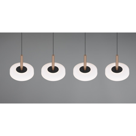 Lampa wisząca Celeste LED Trio - Nowoczesny design, 115cm