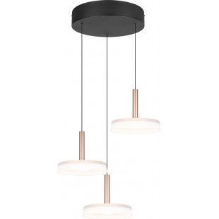 Lampa wisząca Celeste LED Trio | Nowoczesna, potrójna, biała