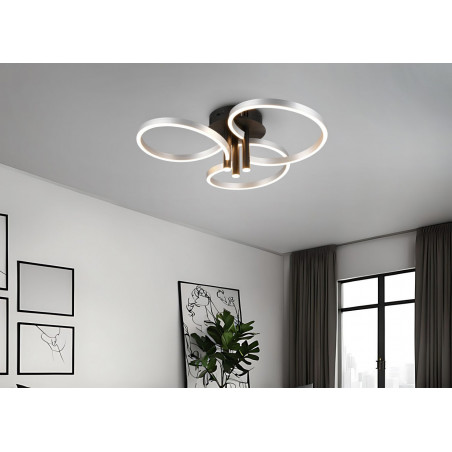 Plafon LED Trio Caruso 65cm - Nowoczesne Oświetlenie