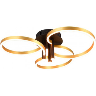 Plafon LED Trio Caruso: Nowoczesny design, regulacja barwy