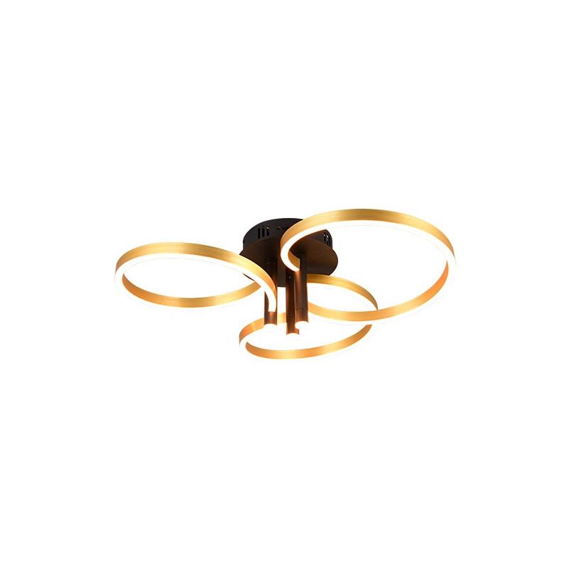 Plafon LED Trio Caruso: Nowoczesny design, regulacja barwy