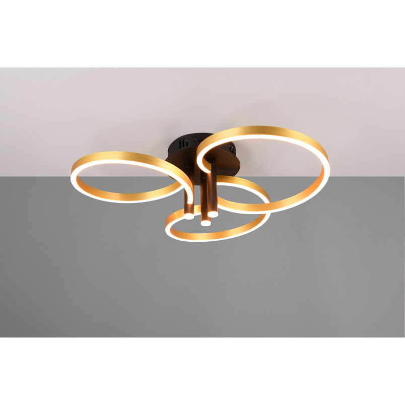Plafon LED Trio Caruso: Nowoczesny design, regulacja barwy
