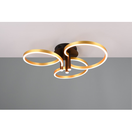 Plafon LED Trio Caruso: Nowoczesny design, regulacja barwy