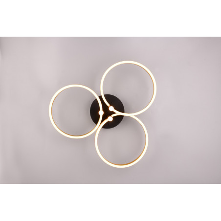 Plafon LED Trio Caruso: Nowoczesny design, regulacja barwy