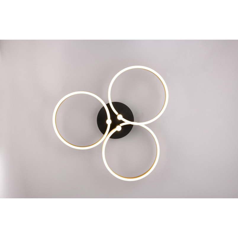 Plafon LED Trio Caruso: Nowoczesny design, regulacja barwy