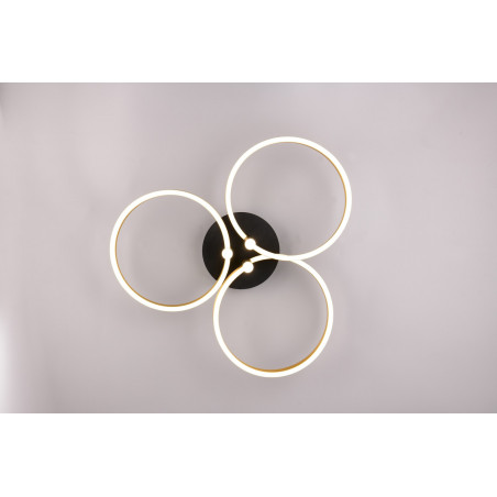 Plafon LED Trio Caruso: Nowoczesny design, regulacja barwy