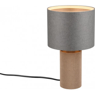 Lampa Trio Canio: Szara, Bambusowa, Japandi | Kup Online