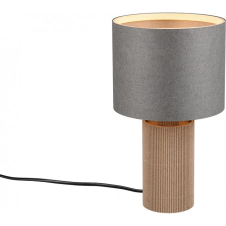 Lampa Trio Canio: Szara, Bambusowa, Japandi | Kup Online