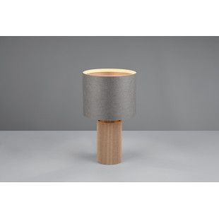 Lampa Trio Canio: Szara, Bambusowa, Japandi | Kup Online