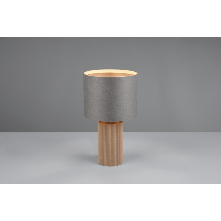 Lampa Trio Canio: Szara, Bambusowa, Japandi | Kup Online